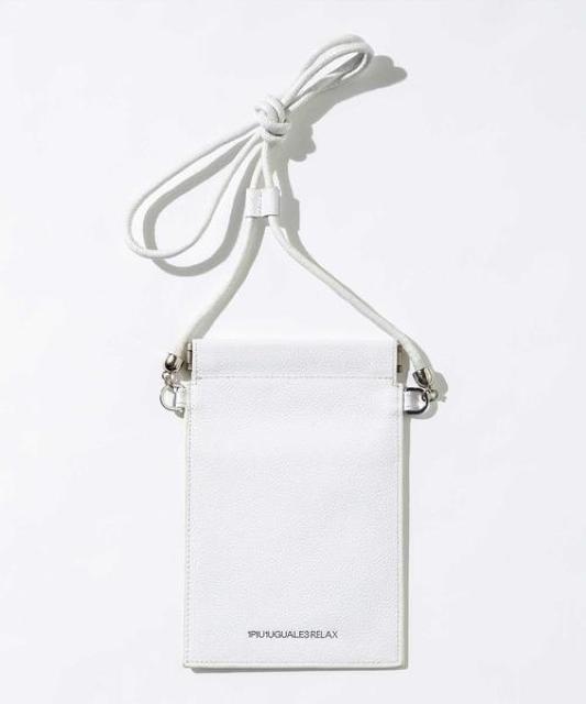 ☆1PIU1UGUALE3 RELAX ウノピュウノウグァーレトレリラックス ロゴ レザー 牛革 ショルダー バッグ ポーチ☆新品 < 男性ファッション ☆1PIU1UGUALE3 RELAX ウノピュウノウグァーレトレリラックス ロゴ レザー 牛革 ショルダー バッグ ポーチ☆新品 < 男性ファッションの