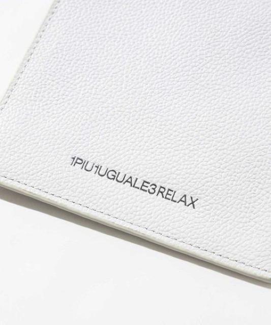 ☆1PIU1UGUALE3 RELAX ウノピュウノウグァーレトレリラックス ロゴ レザー 牛革 ショルダー バッグ ポーチ☆新品 < 男性ファッション ☆1PIU1UGUALE3 RELAX ウノピュウノウグァーレトレリラックス ロゴ レザー 牛革 ショルダー バッグ ポーチ☆新品 < 男性ファッションの