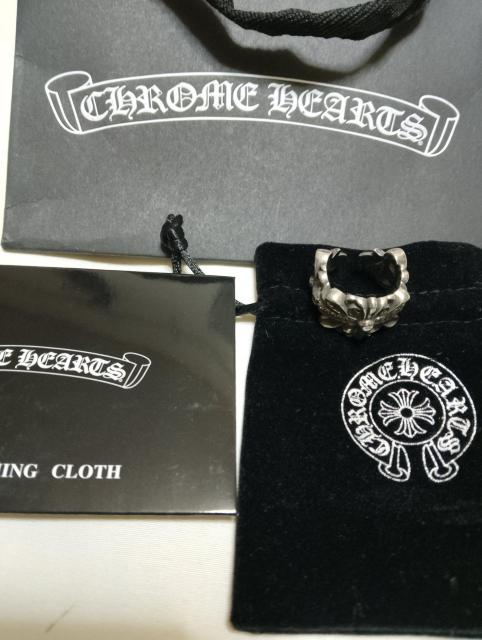 ダブルフローラルクロスリング < 男性アクセサリー/時計 ダブルフローラルクロスリング < 男性アクセサリー/時計の