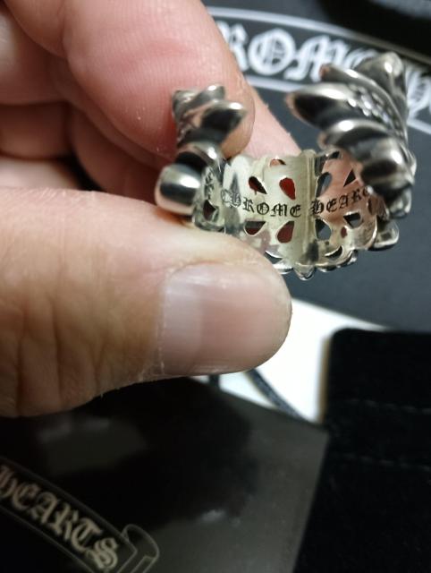 ダブルフローラルクロスリング < 男性アクセサリー/時計 ダブルフローラルクロスリング < 男性アクセサリー/時計の