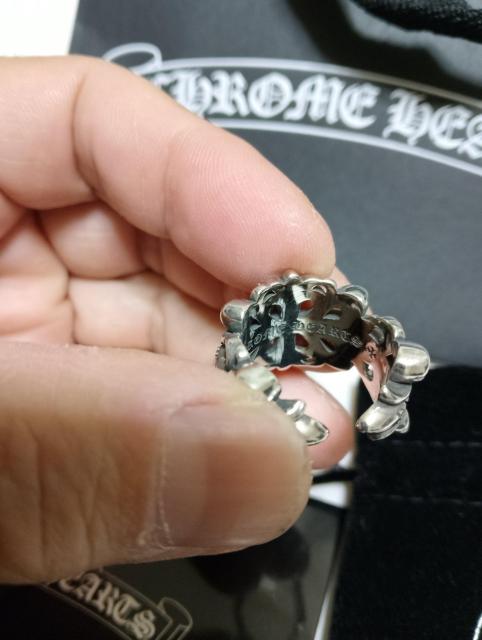 ダブルフローラルクロスリング < 男性アクセサリー/時計 ダブルフローラルクロスリング < 男性アクセサリー/時計の