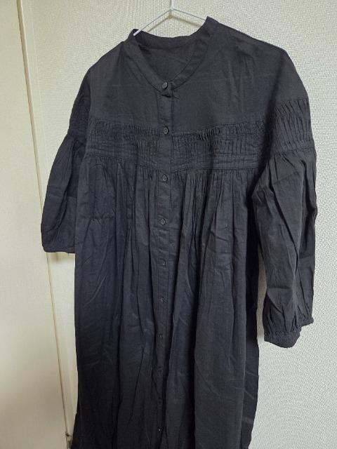 ap retro【インド綿】ピンタックギャザーフレアシャツワンピース / インドコットン / コットン100% < 女性ファッション ap retro【インド綿】ピンタックギャザーフレアシャツワンピース / インドコットン / コットン100% < 女性ファッションの