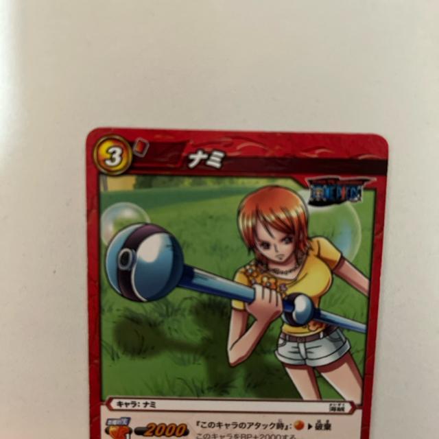 ミラクルバトルカードダス ミラバト ONEPIECE ワンピ 麦わらの一味 海賊 ナミ カード < トレーディングカード ミラクルバトルカードダス ミラバト ONEPIECE ワンピ 麦わらの一味 海賊 ナミ カード < トレーディングカードの