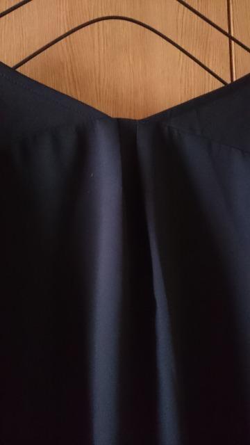 Rewde ルゥデ☆ゆったり半袖ブラウス★両Vネック☆バックタック★ブラック☆ < 女性ファッション Rewde ルゥデ☆ゆったり半袖ブラウス★両Vネック☆バックタック★ブラック☆ < 女性ファッションの