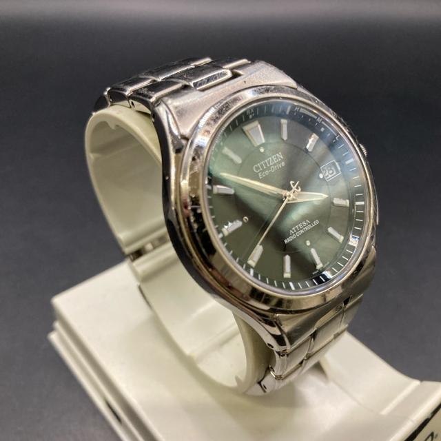 即決 CITIZEN シチズン ATTESA 腕時計 H110-T011331 < ブランド 即決 CITIZEN シチズン ATTESA 腕時計 H110-T011331 < ブランドの