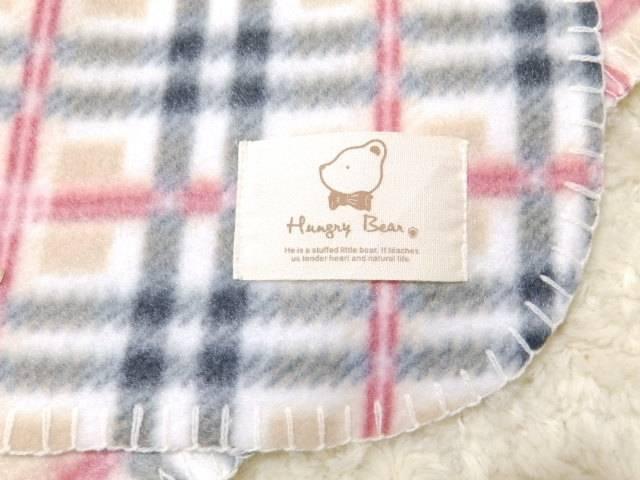 【HUNGRY BEAR】羽織ったりひざ掛けに♪ふわふわフリース ブランケット < インテリア/ライフ  【HUNGRY BEAR】羽織ったりひざ掛けに♪ふわふわフリース ブランケット < インテリア/ライフの