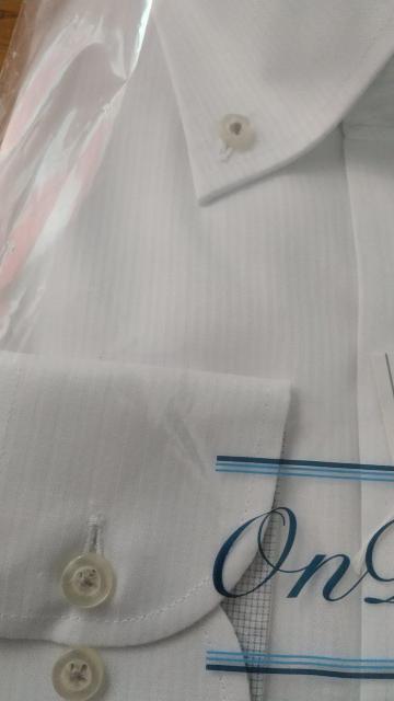 3Lサイズ!繊維上のウイルス減少!形態安定!制菌加工!抗ウイルス99、9%以上減少!表面感あるトビー素材ボタンダウン長袖ワイシャツ < 男性ファッション  3Lサイズ!繊維上のウイルス減少!形態安定!制菌加工!抗ウイルス99、9%以上減少!表面感あるトビー素材ボタンダウン長袖ワイシャツ < 男性ファッションの