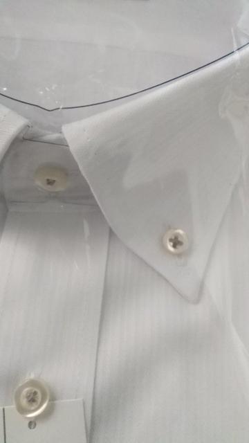 3Lサイズ!繊維上のウイルス減少!形態安定!制菌加工!抗ウイルス99、9%以上減少!表面感あるトビー素材ボタンダウン長袖ワイシャツ < 男性ファッション  3Lサイズ!繊維上のウイルス減少!形態安定!制菌加工!抗ウイルス99、9%以上減少!表面感あるトビー素材ボタンダウン長袖ワイシャツ < 男性ファッションの