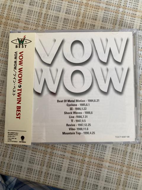【祝!再結成】セル版CD VOW WOW ヴァウ・ワウ / ツイン・ベスト 2枚組 山本恭司 人見元基 ヴァウワウ < タレントグッズ  【祝!再結成】セル版CD VOW WOW ヴァウ・ワウ / ツイン・ベスト 2枚組 山本恭司 人見元基 ヴァウワウ  < タレントグッズの
