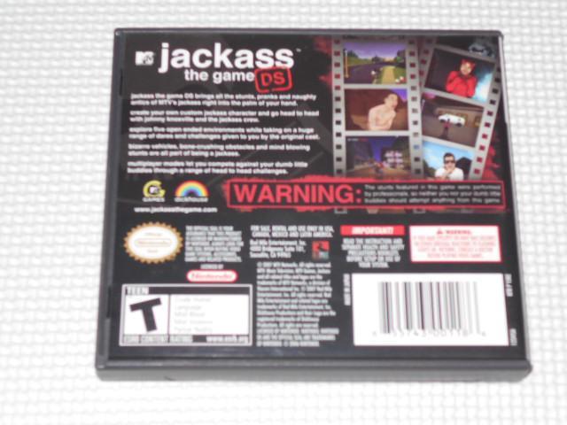 DS★JACKASS THE GAME 海外版★箱付・説明書付・ソフト付 < ゲーム本体/ソフト  DS★JACKASS THE GAME 海外版★箱付・説明書付・ソフト付 < ゲーム本体/ソフトの