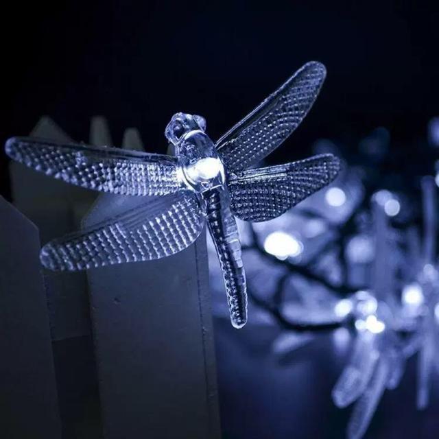 乾電池式 30球 3m とんぼ 蜻蛉 LEDイルミネーションライト 屋外 庭 防滴 クリスマス ガーデンライト ガーデニングライト < ペット/手芸/園芸  乾電池式 30球 3m とんぼ 蜻蛉 LEDイルミネーションライト 屋外 庭 防滴 クリスマス ガーデンライト ガーデニングライト < ペット/手芸/園芸の