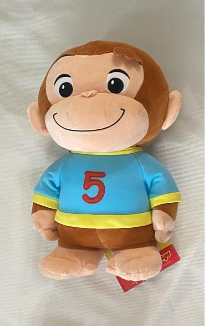 おさるのジョージ ぽってりLぬいぐるみ TシャツVer. < おもちゃ  おさるのジョージ ぽってりLぬいぐるみ TシャツVer.  < おもちゃの
