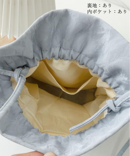 送料無料 新品 ミニショルダーバッグ 斜め掛け巾着バッグ < 女性ファッション  送料無料 新品 ミニショルダーバッグ 斜め掛け巾着バッグ < 女性ファッションの