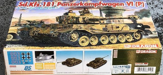 1/35 DRAGON Sd.Kfz.181 PanzerKampfwagen Y (P) VI |VFeB[K[  zr[ 
