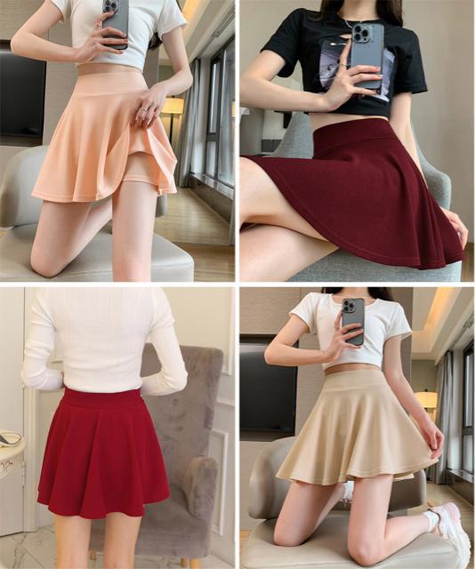 送料無料 新品 インナーパンツ付きミニスカートレディース < 女性ファッション  送料無料 新品 インナーパンツ付きミニスカートレディース < 女性ファッションの