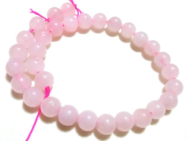 天然石★ローズクォーツ ラウンド6mm 半連 < 女性アクセサリー/時計 天然石★ローズクォーツ ラウンド6mm 半連 < 女性アクセサリー/時計の