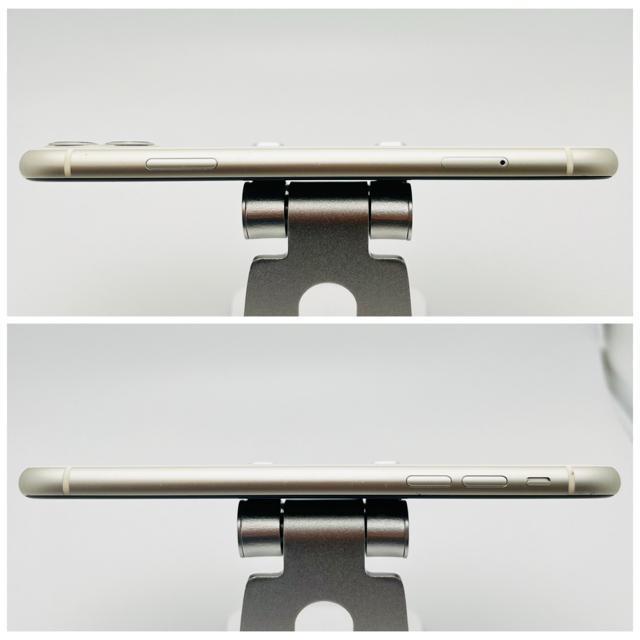 B 100% iPhone 11 64 GB SIM�t���[ �z���C�g �{�� �� �Ɠd/AV�� 