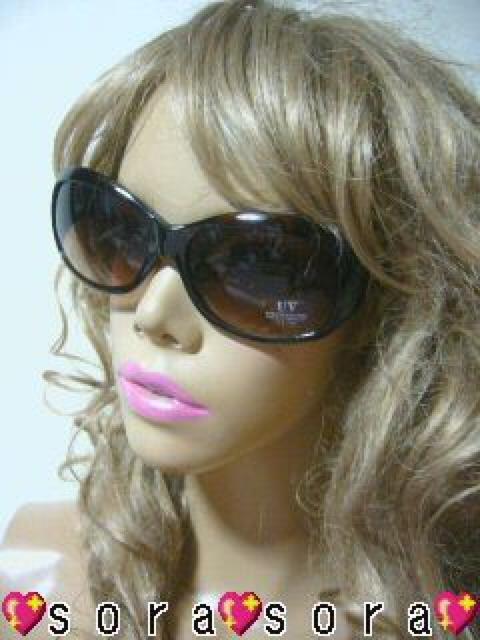 レザーテンプル♪BIG でかでかサングラス ブラウン 男女兼用 < 女性ファッション レザーテンプル♪BIG でかでかサングラス ブラウン 男女兼用 < 女性ファッションの