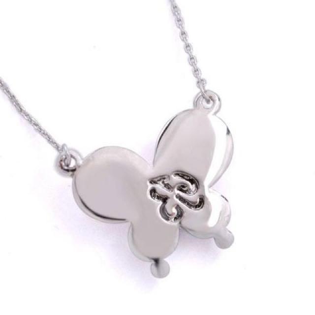 ★ストーンたっぷりのドットストーンネックレス・バタフライ < 女性アクセサリー/時計  ★ストーンたっぷりのドットストーンネックレス・バタフライ < 女性アクセサリー/時計の