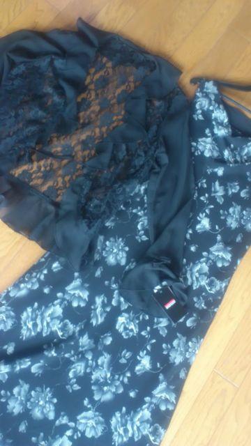 新品レース!ボレロ&シフォン!マキシマム!ワンピ!9AR号 < 女性ファッション  新品レース!ボレロ&シフォン!マキシマム!ワンピ!9AR号 < 女性ファッションの