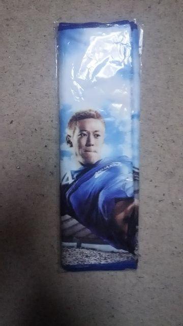 非売品アクエリアス♪サッカー日本代表本田圭佑オリジナルスポーツタオルマイクロファイバー製 < タレントグッズ  非売品アクエリアス♪サッカー日本代表本田圭佑オリジナルスポーツタオルマイクロファイバー製  < タレントグッズの