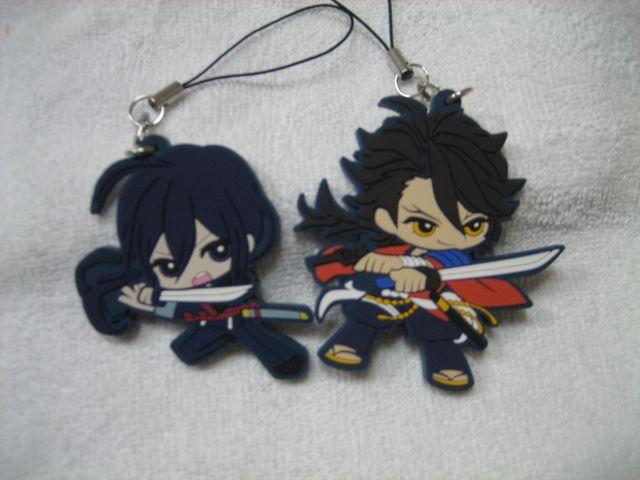 刀剣乱舞-ONELINE- カプセルラバーマスコット其の三陸奥守吉行/鯰尾藤四郎 < アニメ/コミック/キャラクター  刀剣乱舞-ONELINE- カプセルラバーマスコット其の三陸奥守吉行/鯰尾藤四郎  < アニメ/コミック/キャラクターの