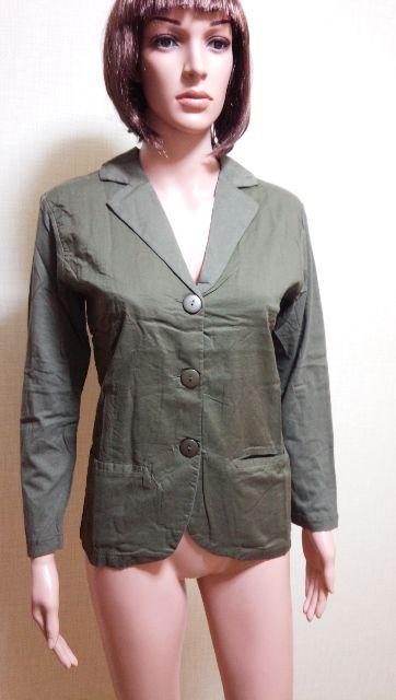 新品タグ付☆格好いカットソー素材のジャケット風トップスA21☆3点で即落 < 女性ファッション  新品タグ付☆格好いカットソー素材のジャケット風トップスA21☆3点で即落  < 女性ファッションの