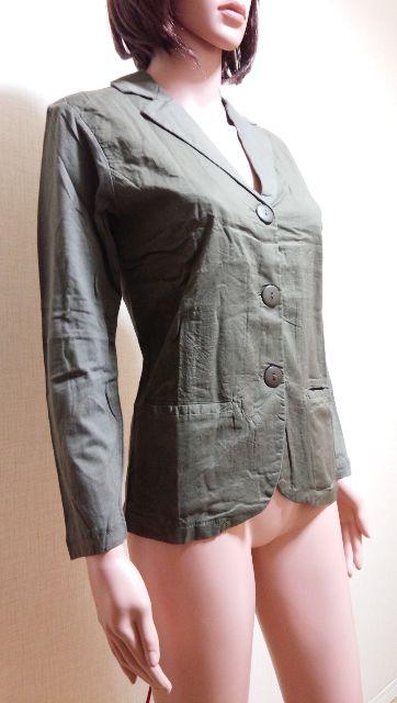 新品タグ付☆格好いカットソー素材のジャケット風トップスA21☆3点で即落 < 女性ファッション  新品タグ付☆格好いカットソー素材のジャケット風トップスA21☆3点で即落 < 女性ファッションの