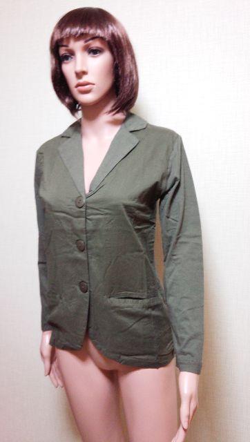 新品タグ付☆格好いカットソー素材のジャケット風トップスA21☆3点で即落 < 女性ファッション  新品タグ付☆格好いカットソー素材のジャケット風トップスA21☆3点で即落 < 女性ファッションの