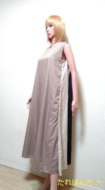 新品タグ付☆大きいL☆LUNEDI☆ふんわり素材のベルト付きマキシ丈ワンピW146☆3点で即落 < 女性ファッション  新品タグ付☆大きいL☆LUNEDI☆ふんわり素材のベルト付きマキシ丈ワンピW146☆3点で即落  < 女性ファッションの