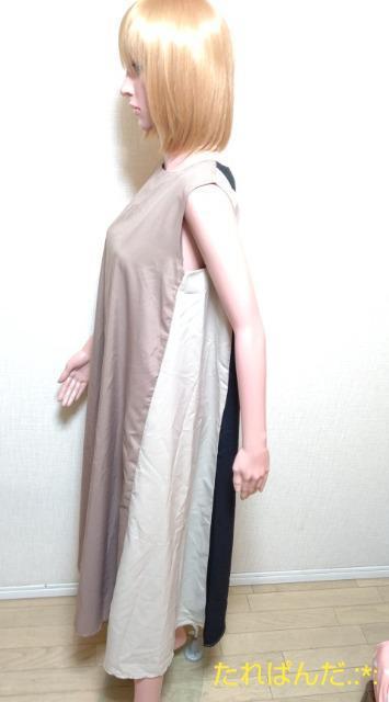 新品タグ付☆大きいL☆LUNEDI☆ふんわり素材のベルト付きマキシ丈ワンピW146☆3点で即落 < 女性ファッション  新品タグ付☆大きいL☆LUNEDI☆ふんわり素材のベルト付きマキシ丈ワンピW146☆3点で即落 < 女性ファッションの