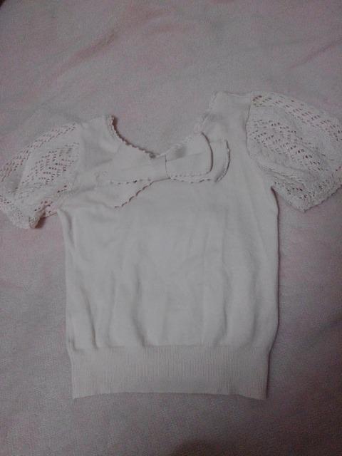 今大流行のニット鍵編み袖&鍵編み後ろリボン送料半額(*‘ω‘ *) < 女性ファッション  今大流行のニット鍵編み袖&鍵編み後ろリボン送料半額(*‘ω‘ *)  < 女性ファッションの