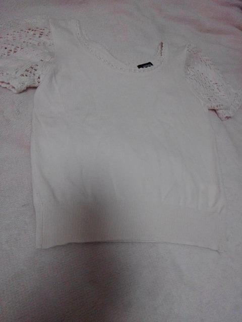 今大流行のニット鍵編み袖&鍵編み後ろリボン送料半額(*‘ω‘ *) < 女性ファッション  今大流行のニット鍵編み袖&鍵編み後ろリボン送料半額(*‘ω‘ *) < 女性ファッションの