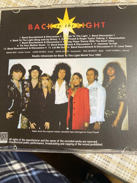 ylzAՁ@uCAEC - back to the light cA[En[T@QUEEN / Bryan May  CD/DVD/rfI 