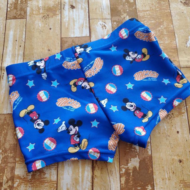 新品*ミッキー*水着*パンツ型*青*総柄*ベビー*男の子*90*ディズニー*日本製 < キッズ/ベビー  新品*ミッキー*水着*パンツ型*青*総柄*ベビー*男の子*90*ディズニー*日本製 < キッズ/ベビーの