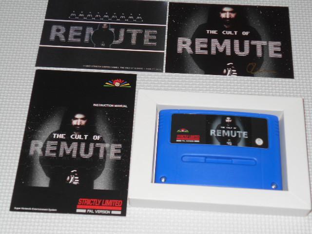 SFC★THE CULT OF REMUTE SNES 海外版 EU版 PAL カード付 < ゲーム本体/ソフト  SFC★THE CULT OF REMUTE SNES 海外版 EU版 PAL カード付 < ゲーム本体/ソフトの