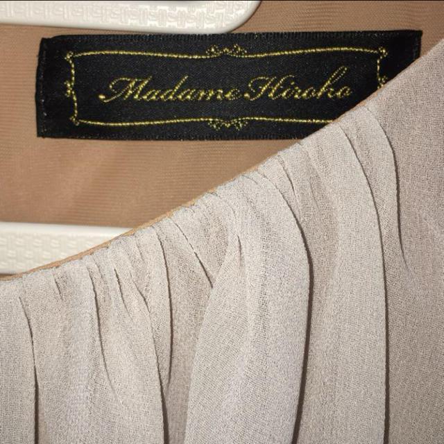 マダムヒロコ MADAME HIROKO アイスグレー 9AR M チュニック ミニワンピース カットソー グレージュ < 女性ファッション マダムヒロコ MADAME HIROKO アイスグレー 9AR M チュニック ミニワンピース カットソー グレージュ < 女性ファッションの