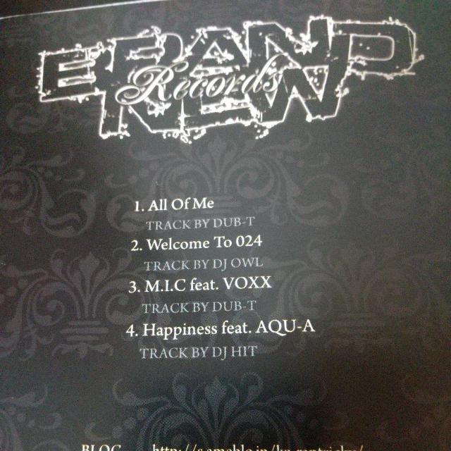 KZ a.k.a.RAPTRICKYwAll Of MexAQU-A DJHIT  CD/DVD/rfI 