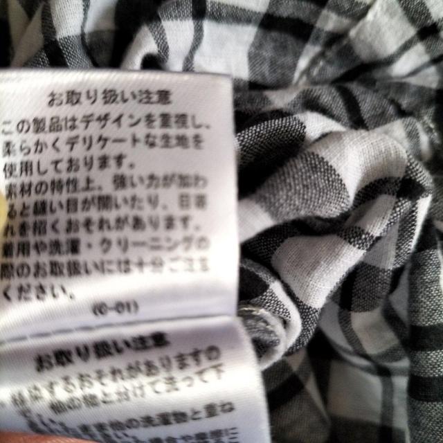 samansa Mos2 blue Lサイズ チェック 美品 < ブランド samansa Mos2 blue Lサイズ チェック 美品 < ブランドの