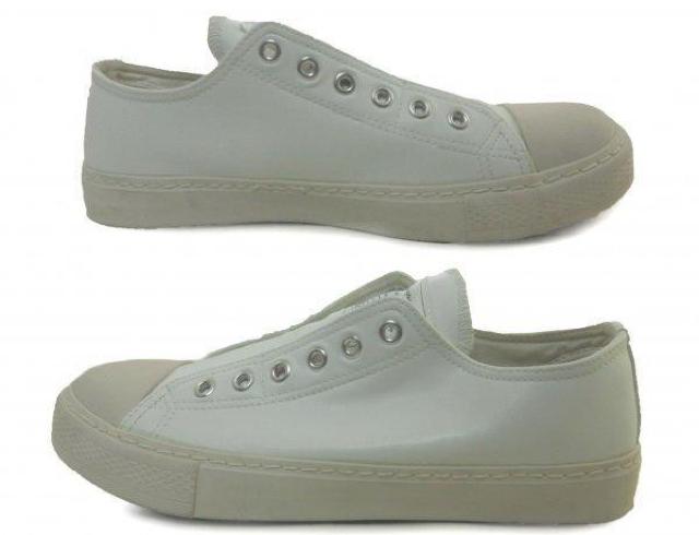 1円~C820新品Purple&Yellowローカット/スリッポンスニーカーL⇒27aO.WHITE♂ < 男性ファッション  1円~C820新品Purple&Yellowローカット/スリッポンスニーカーL⇒27aO.WHITE♂ < 男性ファッションの