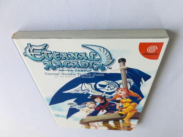 エターナル アルカディア パーフェクトガイド 攻略本 初版 ハガキ Skies of Eternal Arcadia Guide < ゲーム本体/ソフト エターナル アルカディア パーフェクトガイド 攻略本 初版 ハガキ Skies of Eternal Arcadia Guide < ゲーム本体/ソフトの