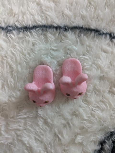 リカちゃん用 スリッパ ウサギ ピンク < おもちゃ リカちゃん用 スリッパ ウサギ ピンク < おもちゃの