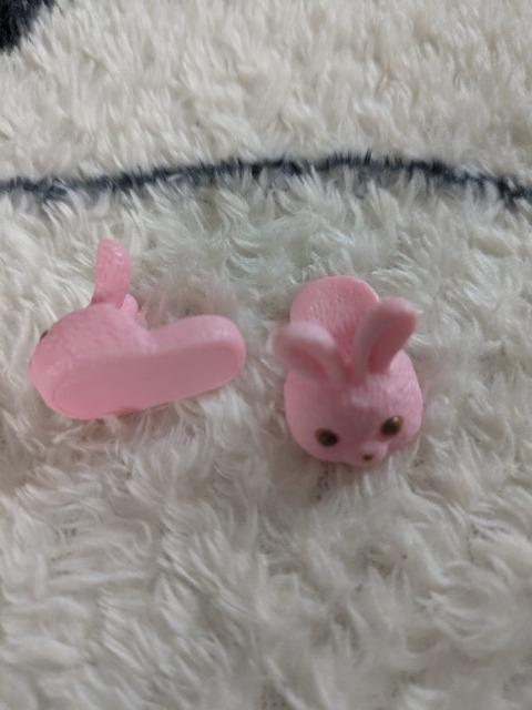 リカちゃん用 スリッパ ウサギ ピンク < おもちゃ リカちゃん用 スリッパ ウサギ ピンク < おもちゃの