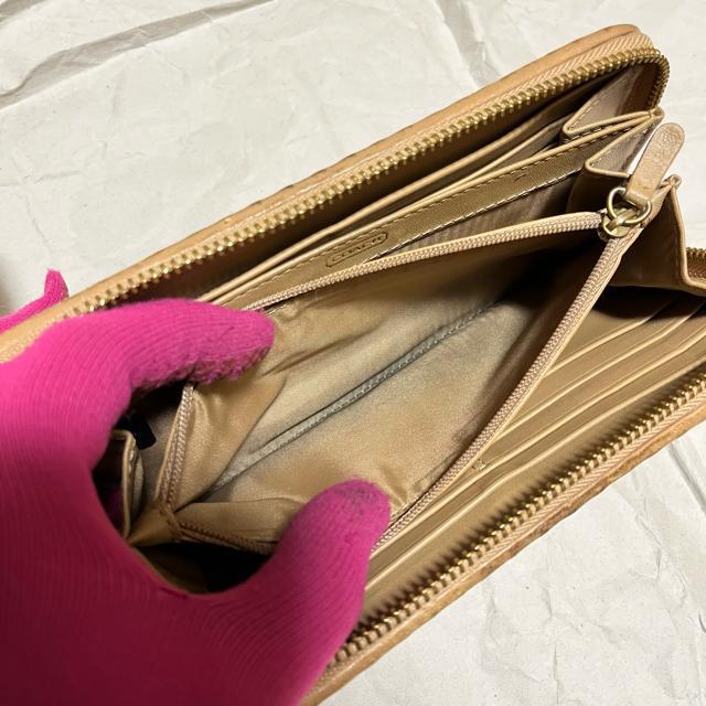 【コーチ】 マディソン ギャザード レザー アコーディオンジップ 長財布 ラウンドファスナー < ブランド 【コーチ】 マディソン ギャザード レザー アコーディオンジップ 長財布 ラウンドファスナー < ブランドの