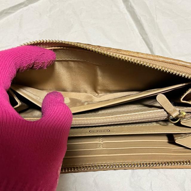 【コーチ】 マディソン ギャザード レザー アコーディオンジップ 長財布 ラウンドファスナー < ブランド 【コーチ】 マディソン ギャザード レザー アコーディオンジップ 長財布 ラウンドファスナー < ブランドの