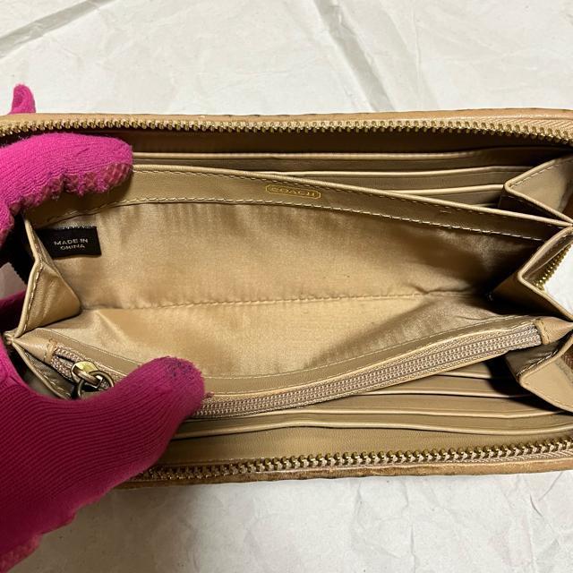 【コーチ】 マディソン ギャザード レザー アコーディオンジップ 長財布 ラウンドファスナー < ブランド 【コーチ】 マディソン ギャザード レザー アコーディオンジップ 長財布 ラウンドファスナー < ブランドの