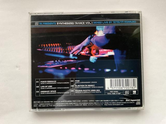 TK PRESENTS SYNTHESIZED TRANCE VOL.1 MIXED LIVE BY 小室哲哉 < タレントグッズ TK PRESENTS SYNTHESIZED TRANCE VOL.1 MIXED LIVE BY 小室哲哉 < タレントグッズの