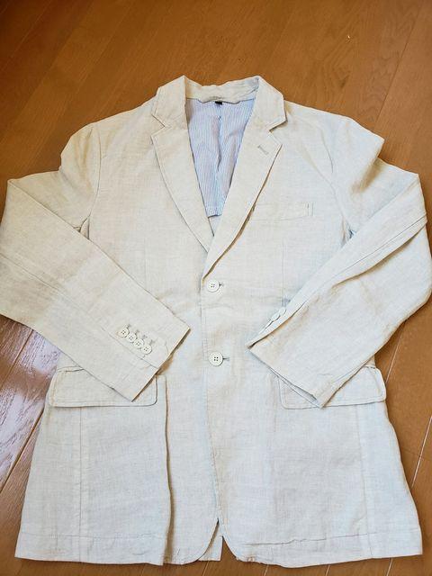 ☆新品同様☆麻ジャケット☆L < 男性ファッション  ☆新品同様☆麻ジャケット☆L  < 男性ファッションの