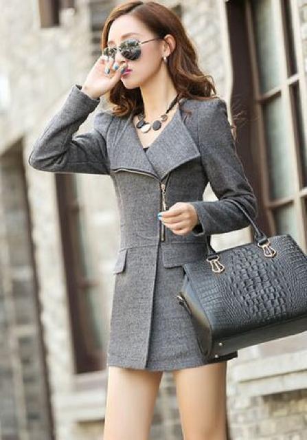 残1点1490円★超人気商品 2wayタイプジャケット グレーL < 女性ファッション  残1点1490円★超人気商品 2wayタイプジャケット グレーL < 女性ファッションの