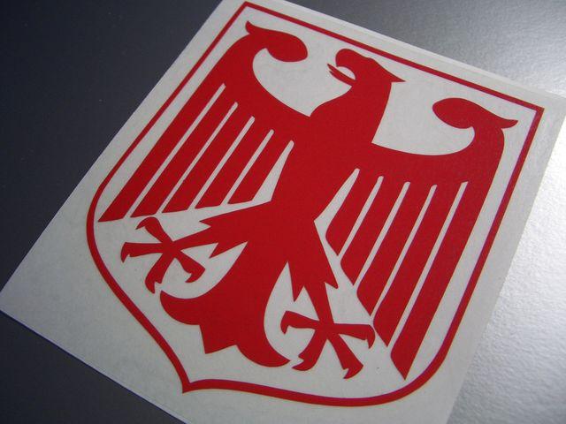 ◆ドイツ国章カッティングステッカーLL 色選択☆国旗 即買! < 自動車/バイク ◆ドイツ国章カッティングステッカーLL 色選択☆国旗 即買! < 自動車/バイク